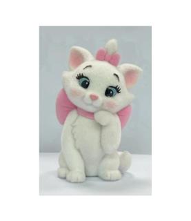 Flocked Marie Figurine