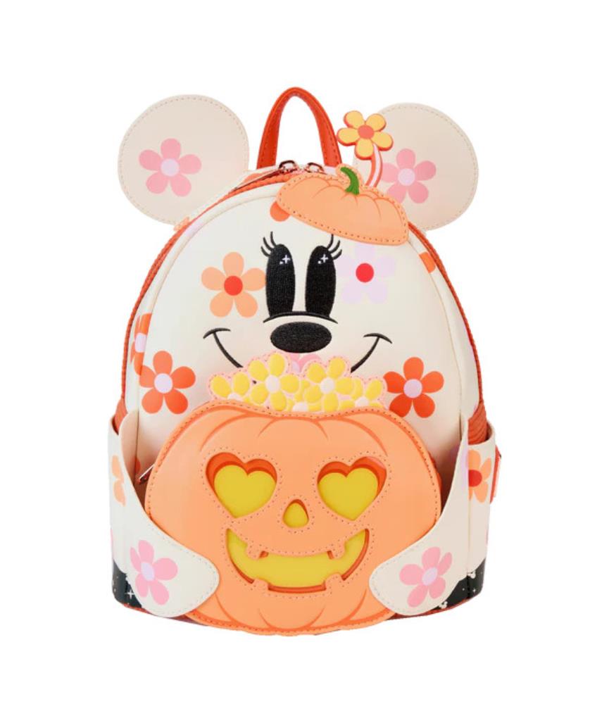 Loungefly Mini Backpack: Minnie Halloween