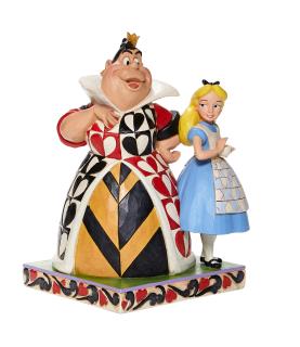 Chaos and Curiosity: Alice and the Queen of Hearts