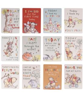 Magical Beginnings Winnie The Pooh Milestone Cards