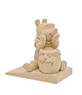 Winnie The Pooh Wood Effect Resin Door Stop