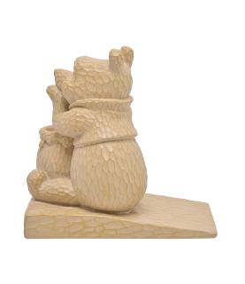 Winnie The Pooh Wood Effect Resin Door Stop