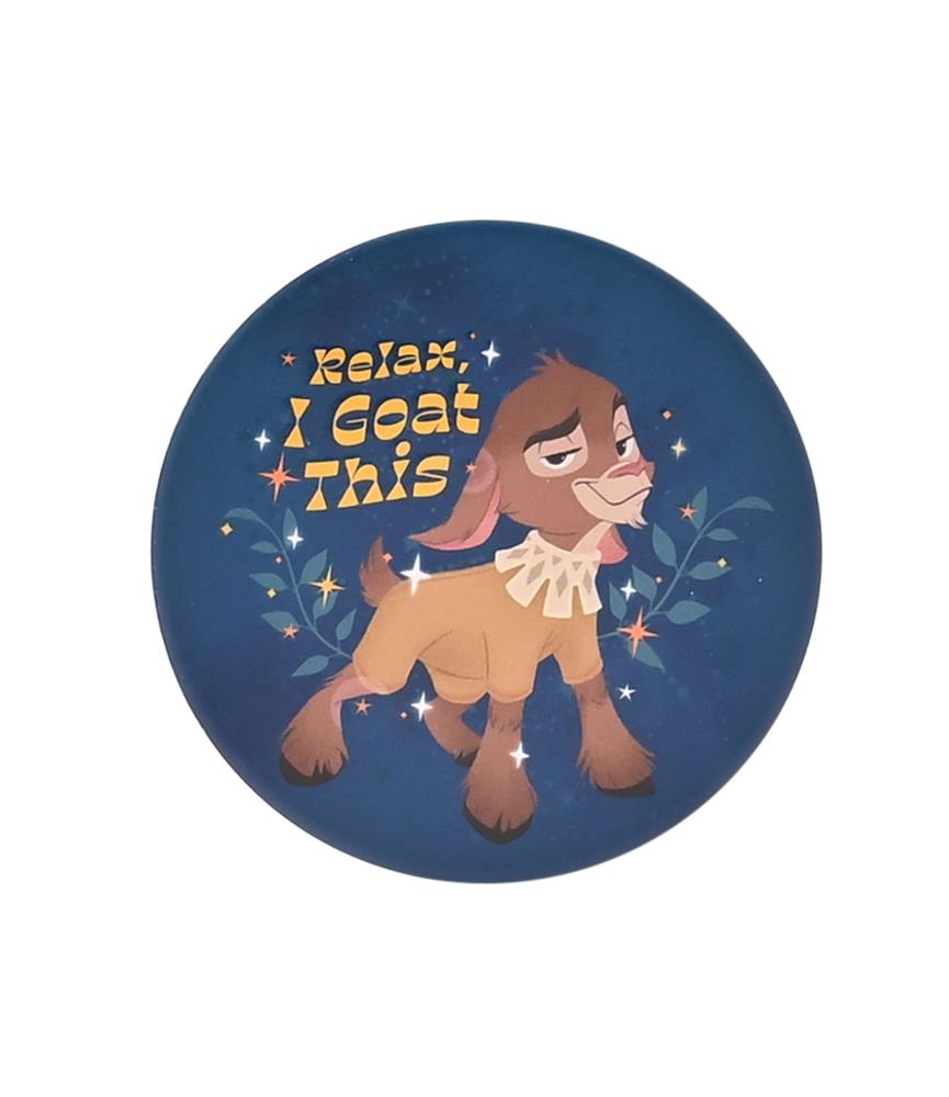 Wish Ceramic Round Coaster - You Goat This