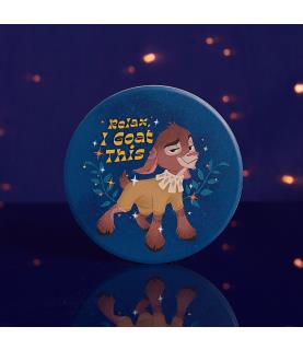 Wish Ceramic Round Coaster - You Goat This