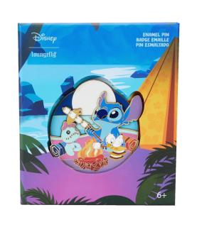Loungefly Pin - Lilo & Stitch: Camping cuties