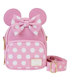 Loungefly Crossbody - Minnie Straw