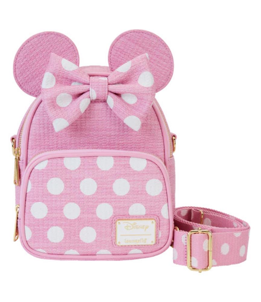 Loungefly Crossbody - Minnie Straw