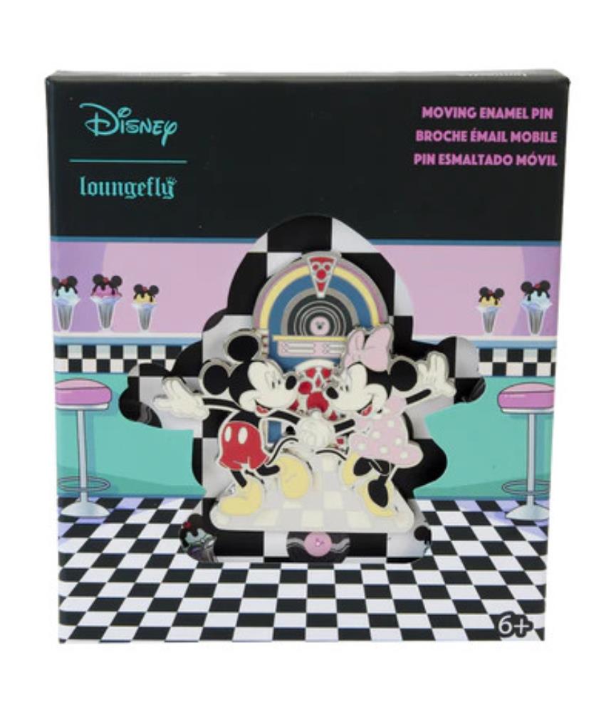 Loungefly Pin - Minnie and Mickey Date Night Juke Box