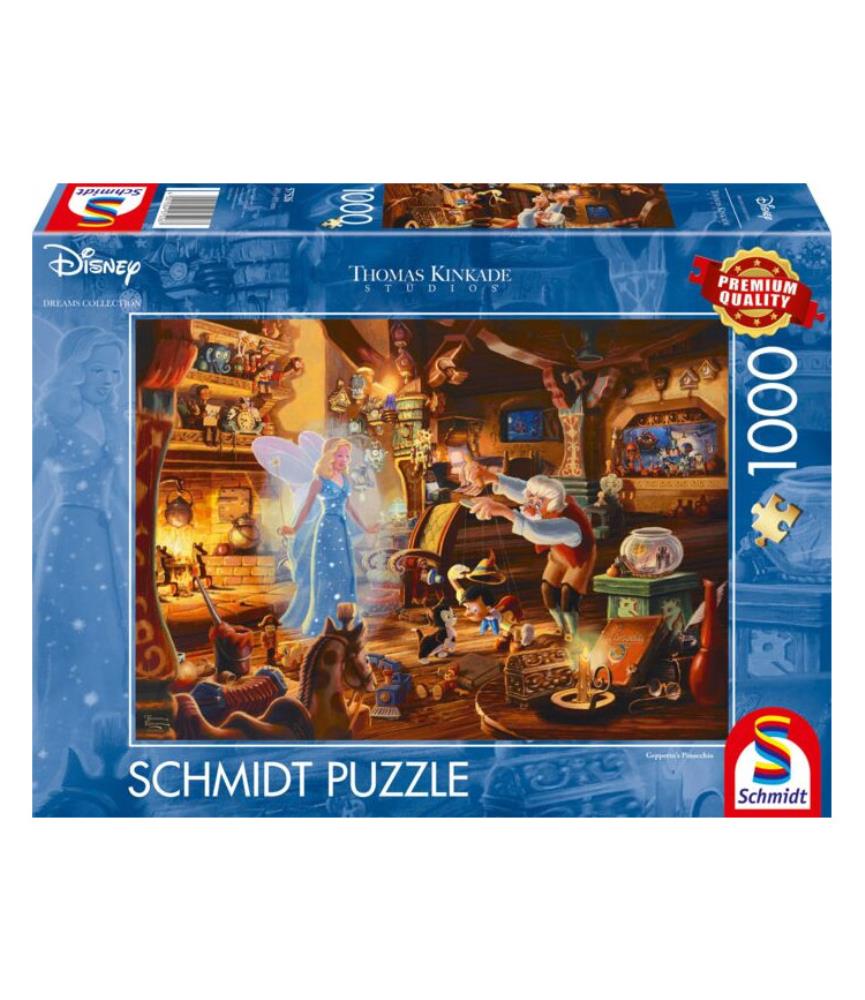 Gepetto's Pinocchio, Thomas Kinkade (1000p)