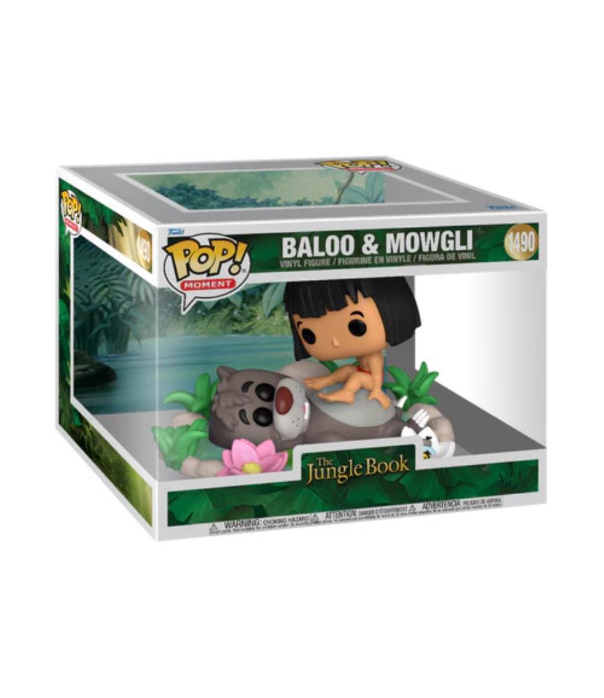 Pop! Disney: Jungle Book - Baloo & Mowgli (no1490)