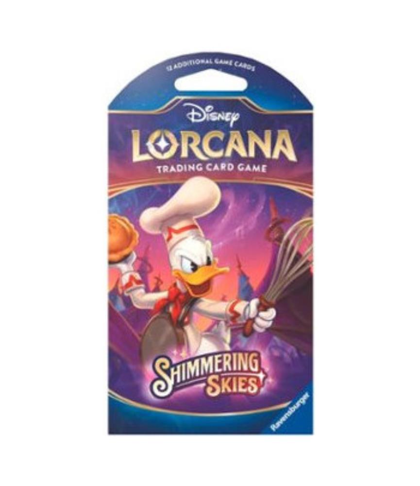 Lorcana w5: Sleeved Booster: Shimmering Skies - UK - Donald Duck