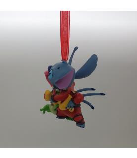 Stitch with frog ornament