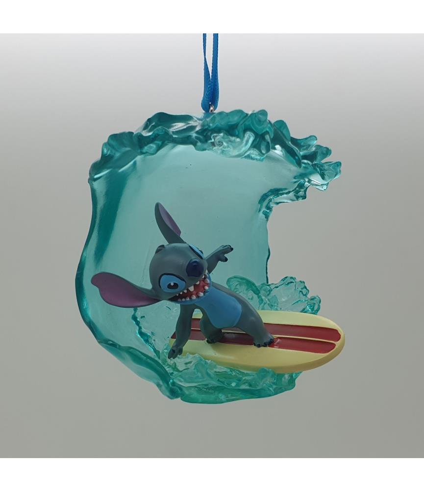 Stitch waves ornament