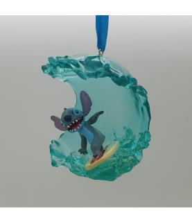 Stitch waves ornament