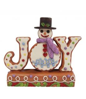 Gingerbread Snowman Joy Sign