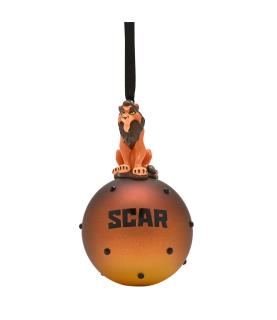 Scar on a glass bauble