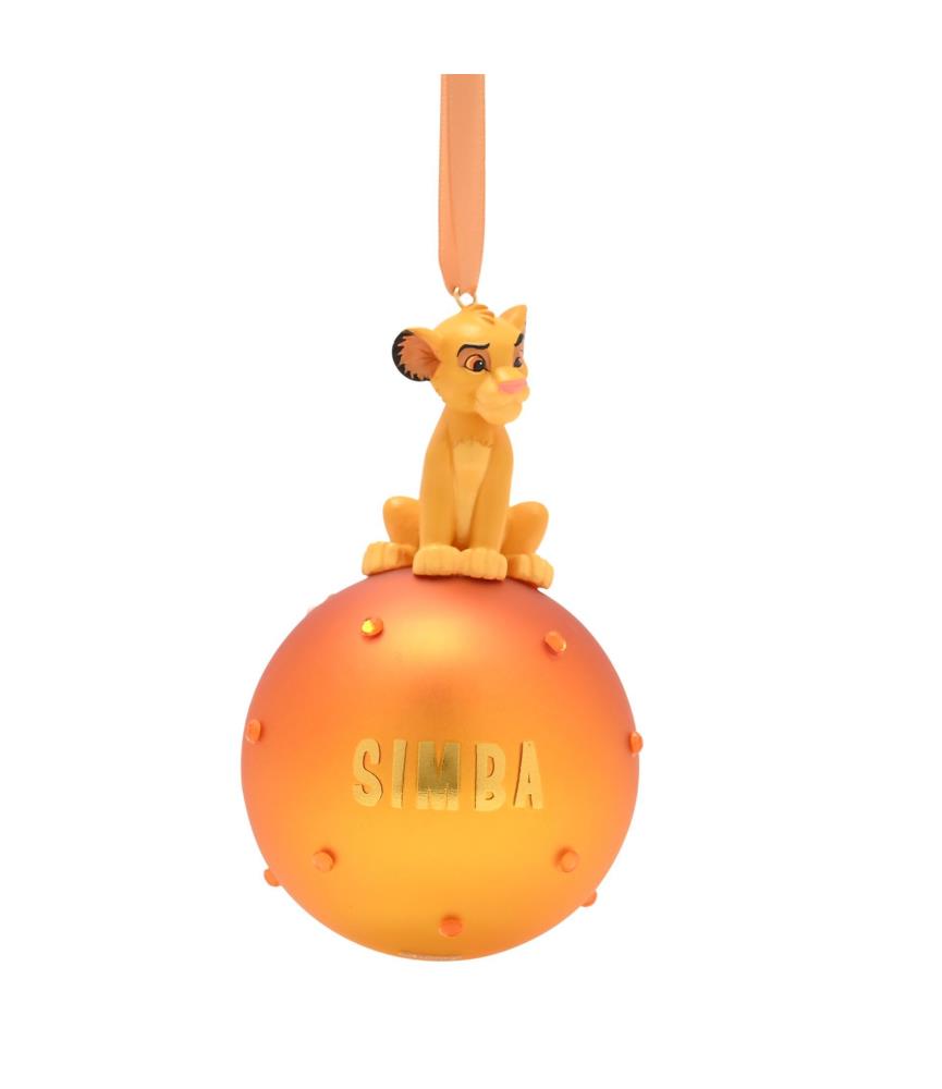 Simba on a glass bauble