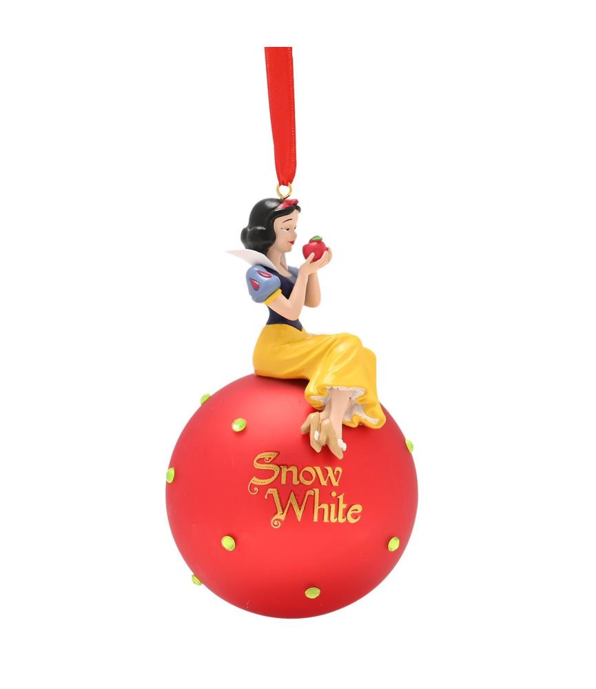 Snow White on a glass bauble