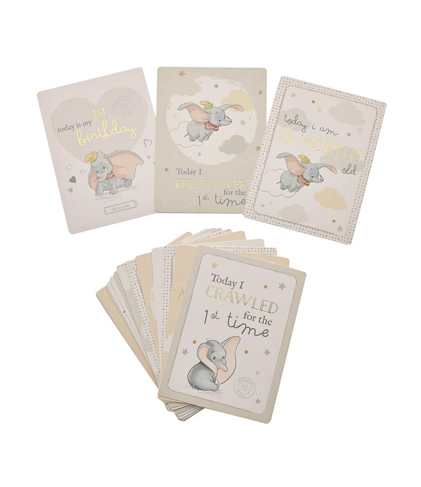 Magical Beginnings Baby Milestones cards: Dumbo