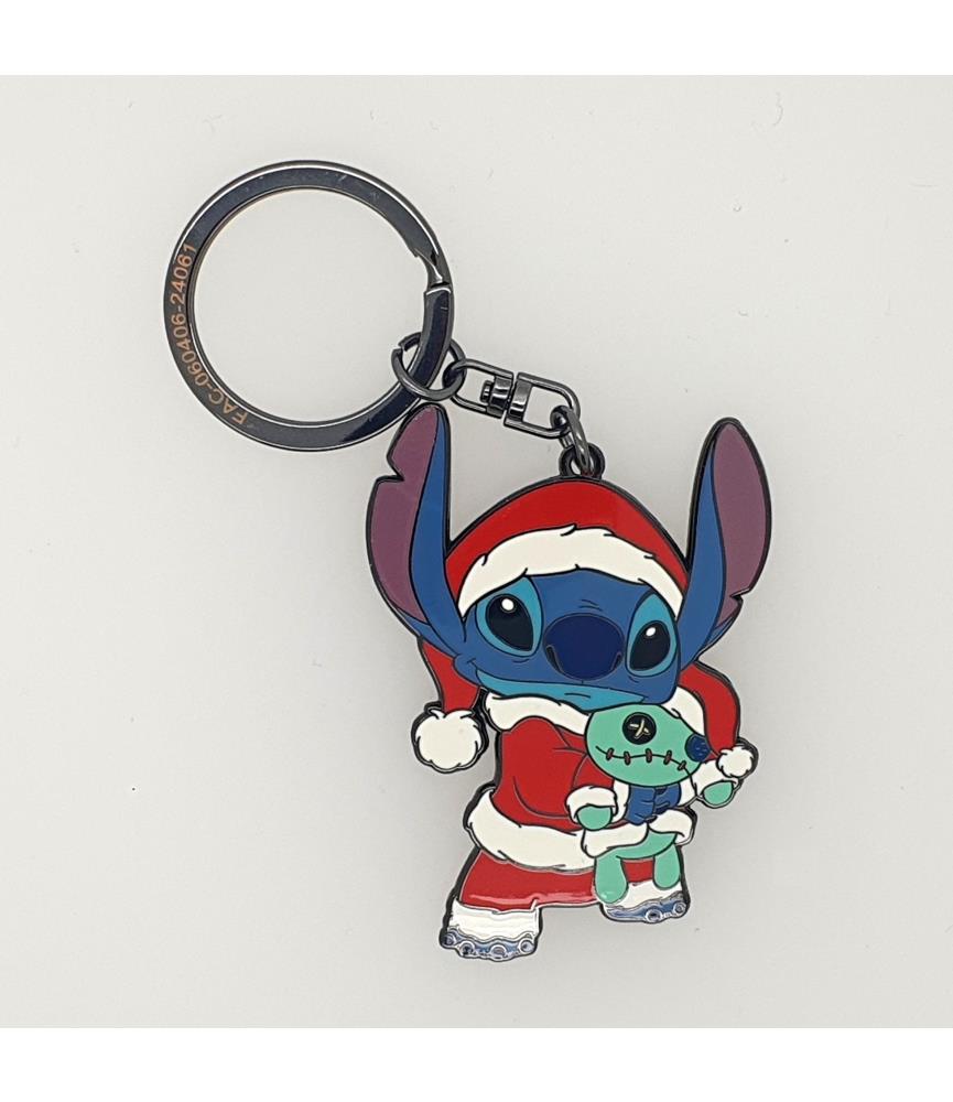 Keychain Metal Stitch Santa