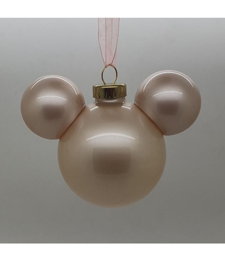 Mickey Mouse rose head ornament