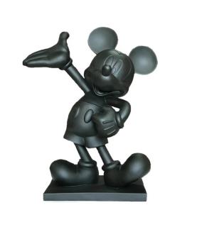 Mickey Mouse black garden statue