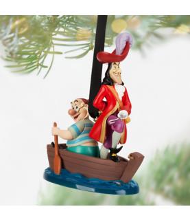 Captain Hook and Mr. Smee Sketchbook Ornament