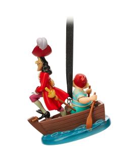 Captain Hook and Mr. Smee Sketchbook Ornament