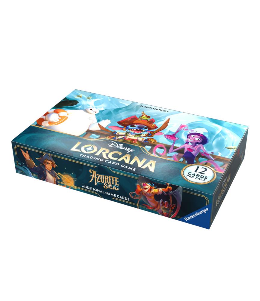 Lorcana w6: Booster Box: Azurite Sea - UK (24 packs)