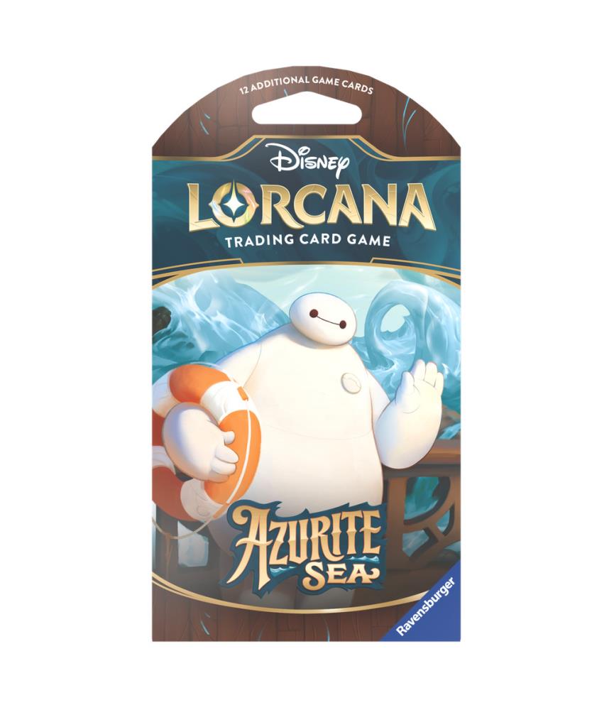 Lorcana w6: Sleeved Booster: Azurite Sea - UK - Baymax