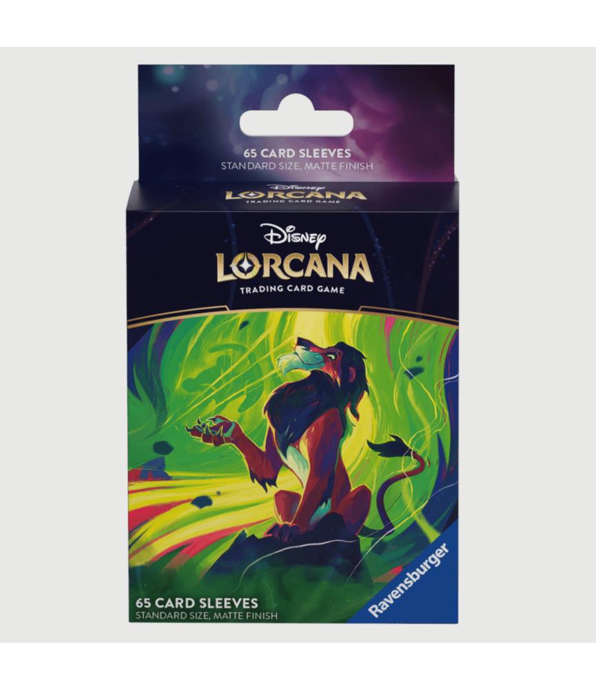 Lorcana w6: Card Sleeves: Azurite Sea - UK - Scar
