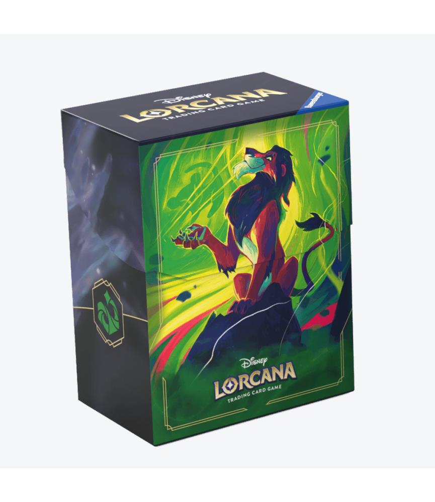 Lorcana w6: Deckbox: Azurite Sea - UK - Scar