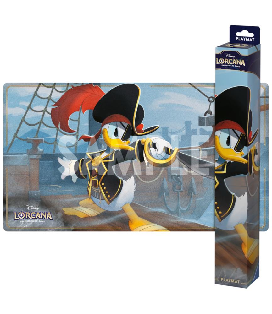 Lorcana w6: Playmat: Azurite Sea - UK - Donald Duck