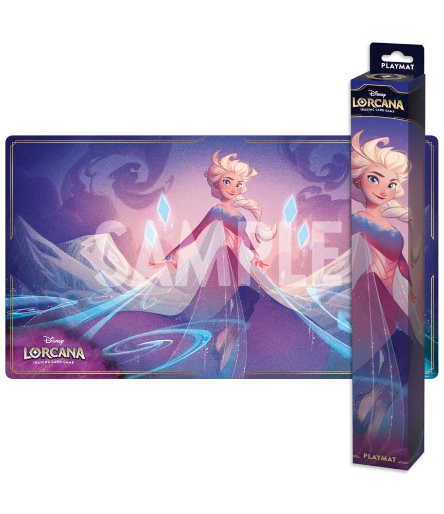 Lorcana w6: Playmat: Azurite Sea - UK - Elsa