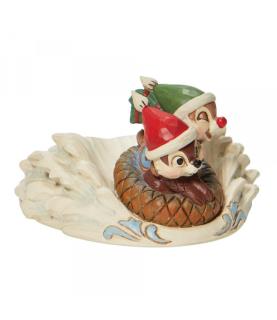 "Fun in the snow": Chip & Dale Sledding