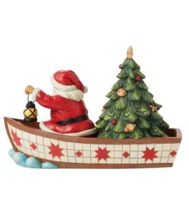 Seas of Giving: Santa in a Boat