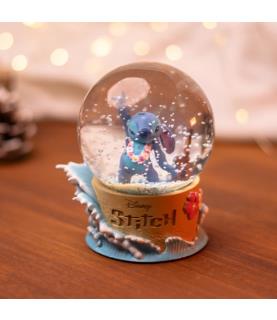 Stitch Surf Snow Globe