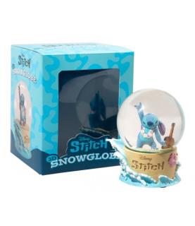 Stitch Surf Snow Globe