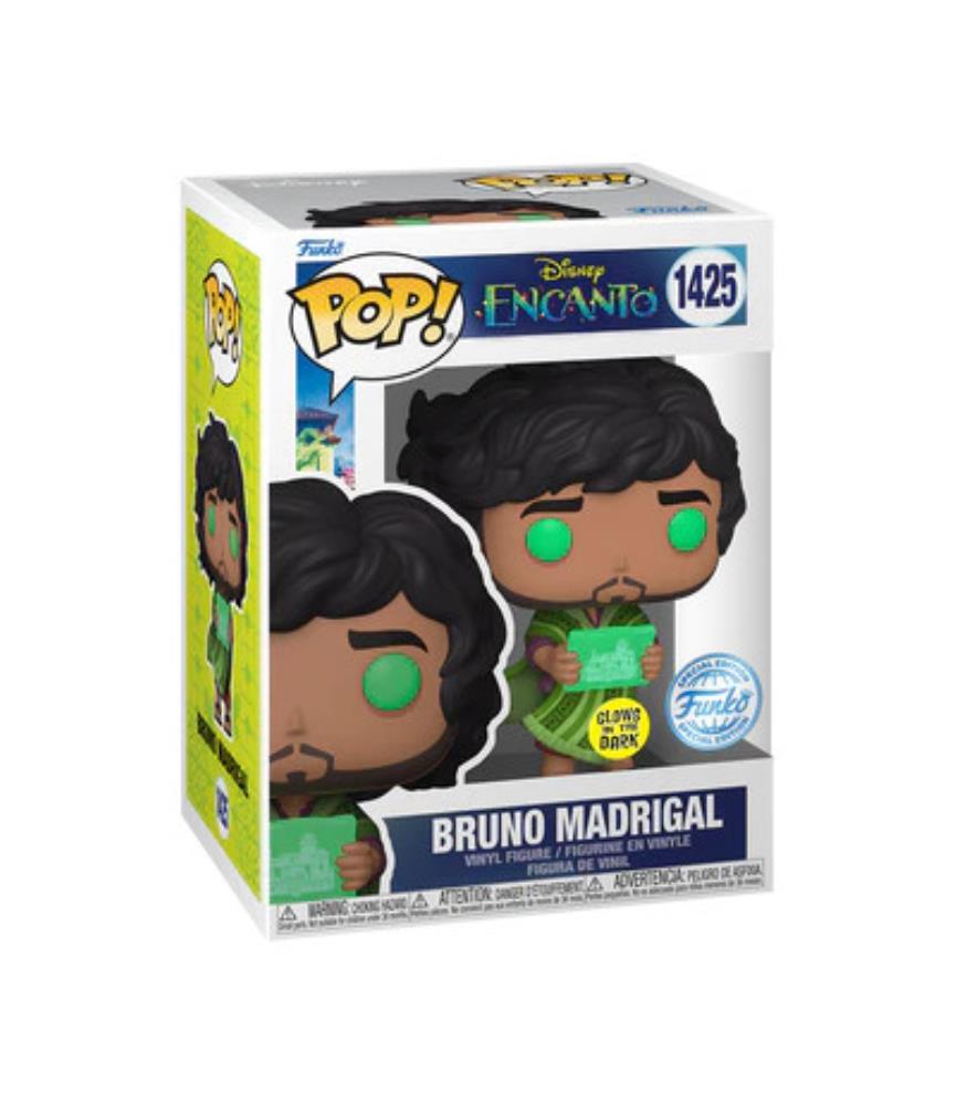 Pop! Disney: Encanto - Bruno with prophecy (no1425) Glow in the dark