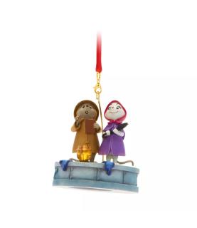 Bernard and Miss Bianca Light-Up Living Magic Sketchbook Ornament, The Rescuers