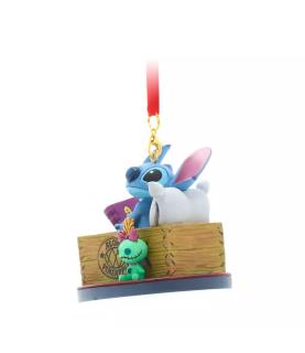 Stitch Sketchbook Ornament, Lilo & Stitch