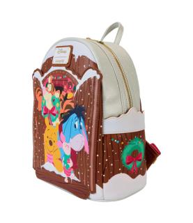 Loungefly Mini Backpack - Winnie the Pooh - Holiday scene