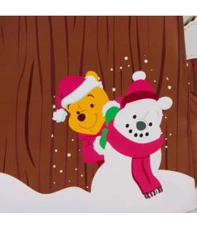 Loungefly Mini Backpack - Winnie the Pooh - Holiday scene