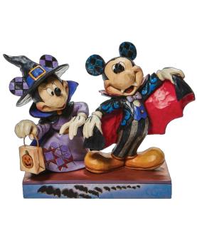 Mickey Vampire & Minnie Witch figurine (Signed by Jim Shore)