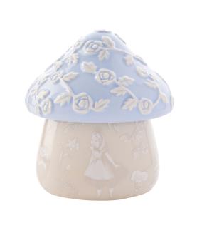 Alice in Wonderland mushroom trinket box