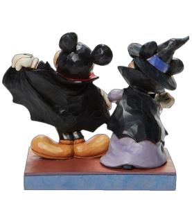Mickey Vampire & Minnie Witch figurine