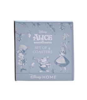 Alice in Wonderland Coasters Set of 4