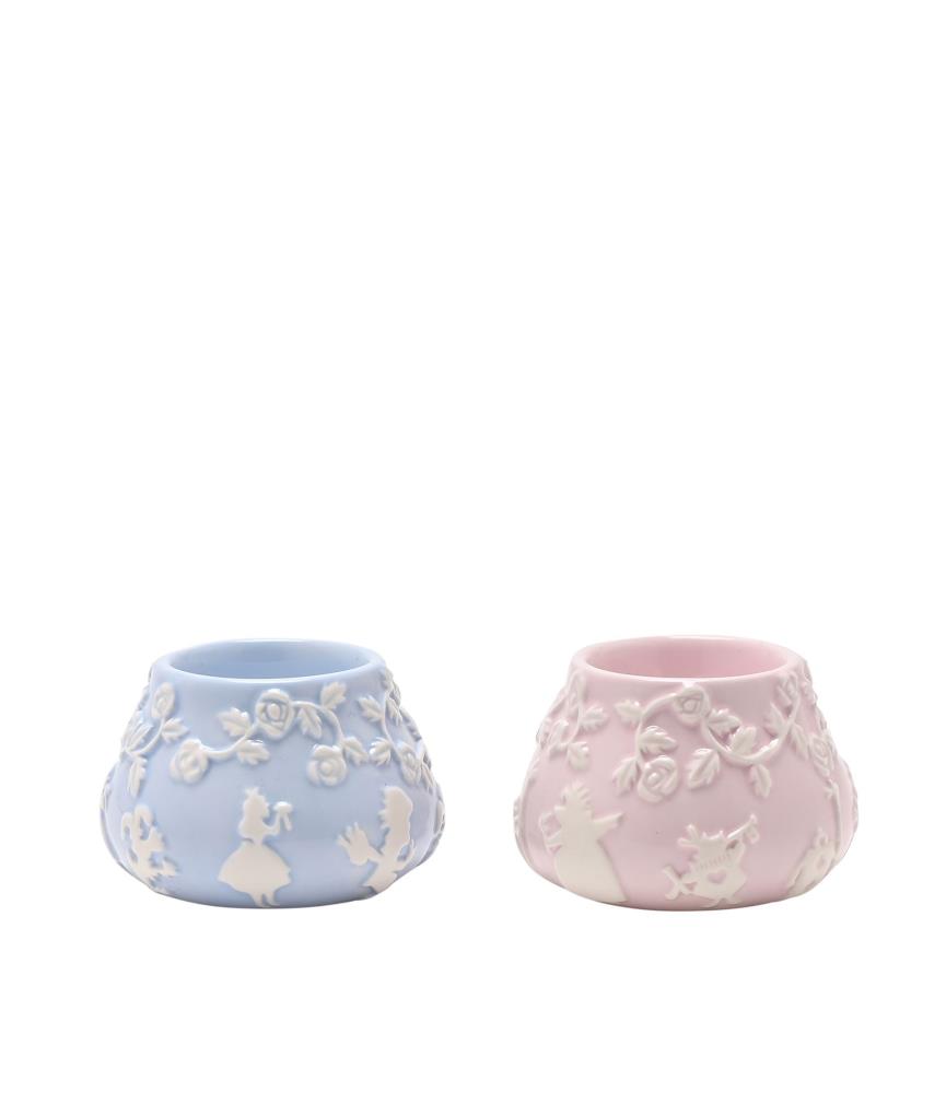 Alice in Wonderland set of 2 tea light holders