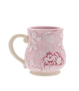 Alice in Wonderland embossed mug - Cheshire Cat