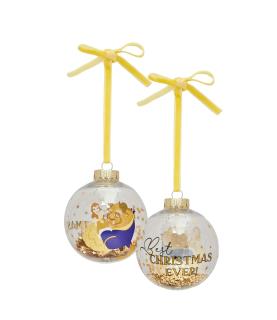 Ornament Ball Set: 7x Beauty & the Beast